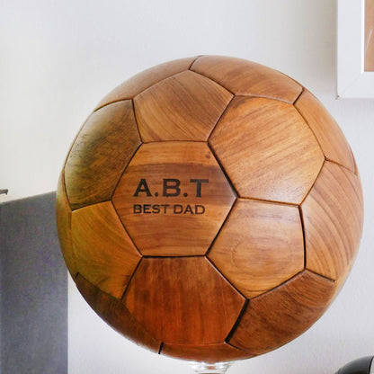 3D Personlised Wooden Football Puzzle