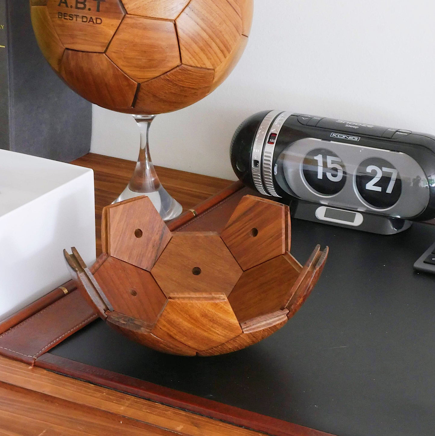 3D Personlised Wooden Football Puzzle