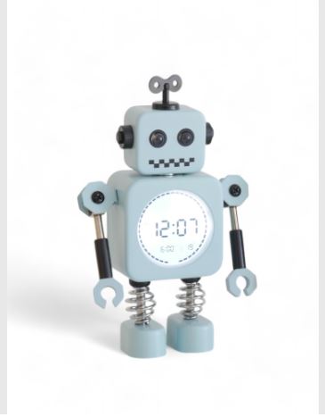 Robot Digital Alarm Clock