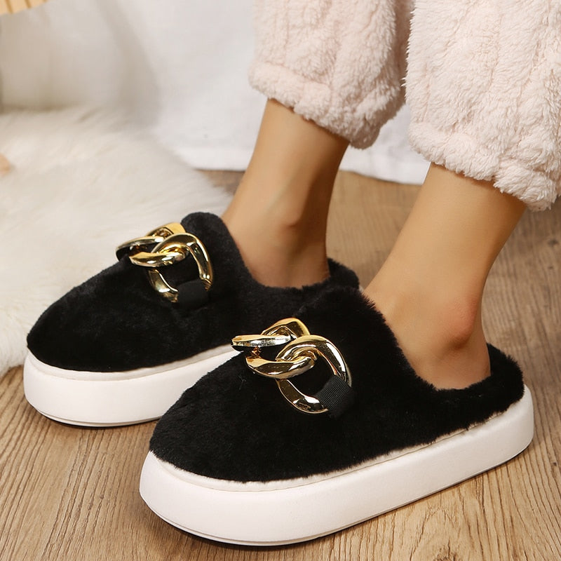 Fluffy Winter Women's Slippers