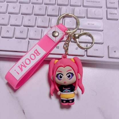 K-Pop Demon Hunters Anime Doll Keychain