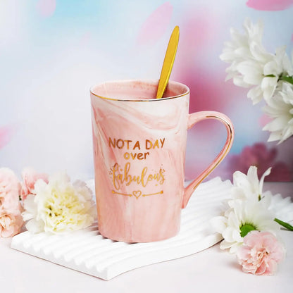 Not A Day Over Fabulous Mug Gifts Set- Birthday Gifts for Women