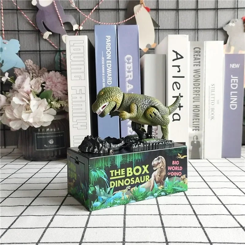 Eating Money Dinosaur Piggy Bank, Cartoon Money Safe Piggy Bank, Children's Birthday Gift Toy, Cash Coin Storage Box, Coin Bank