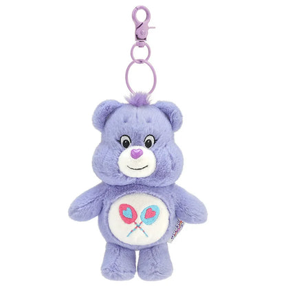 Carebears Rainbown Plush Keychain