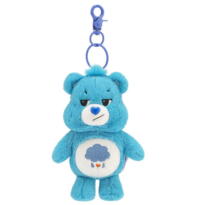 Carebears Rainbown Plush Keychain