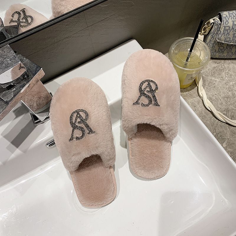 VS Faux Fur Slippers