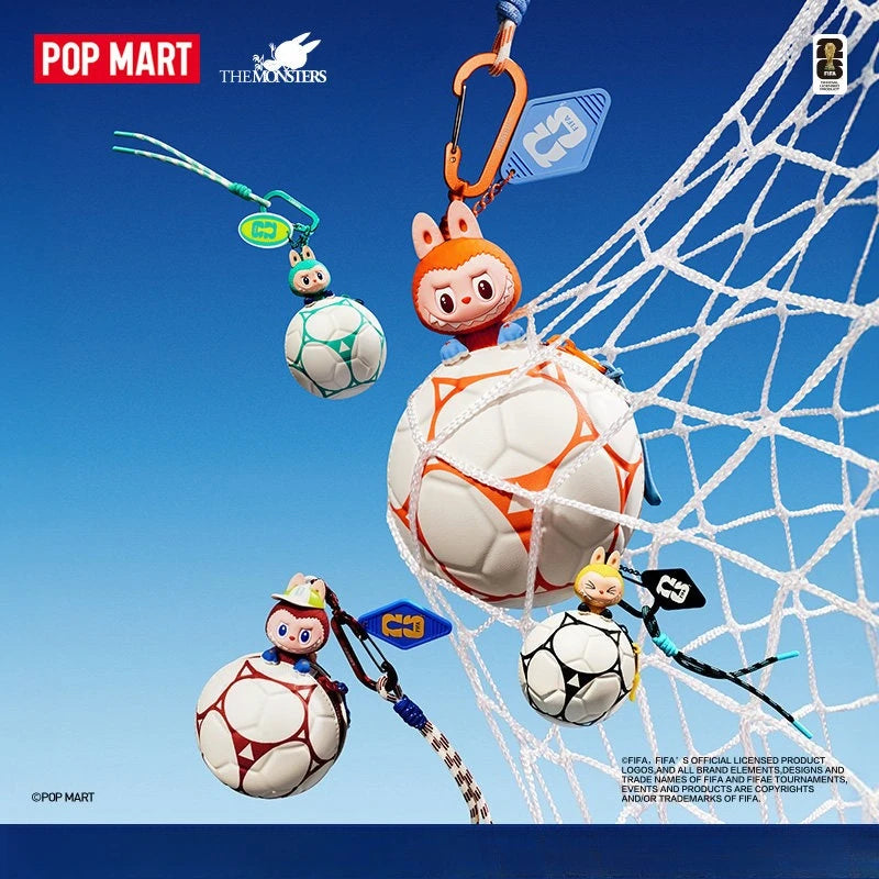 Labubu THE MONSTERS × FIFA Series Football Mini-kit Blind Box Pendant