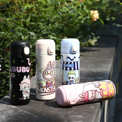 Labubu 400ml Stainless Steel Thermos Bottle