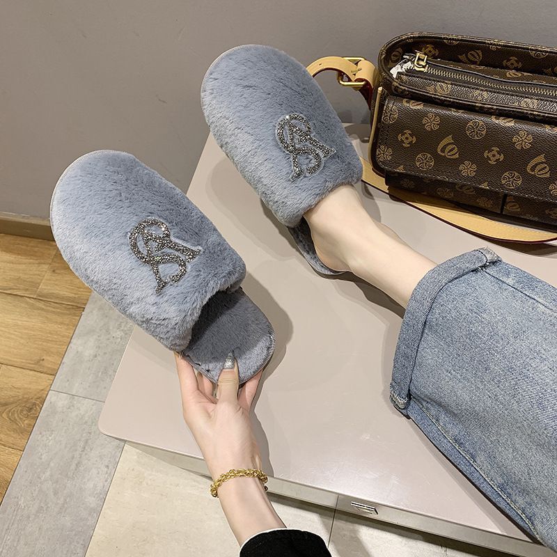 VS Faux Fur Slippers