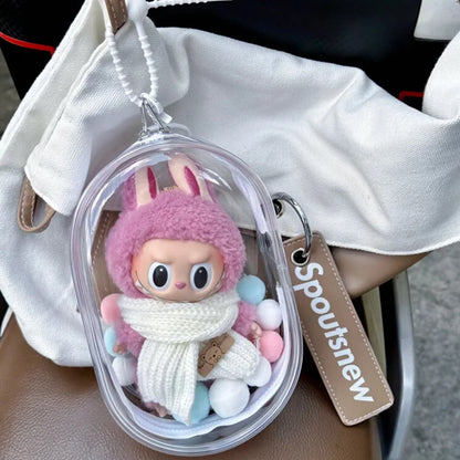 Labubu 17cm Transparent Bag