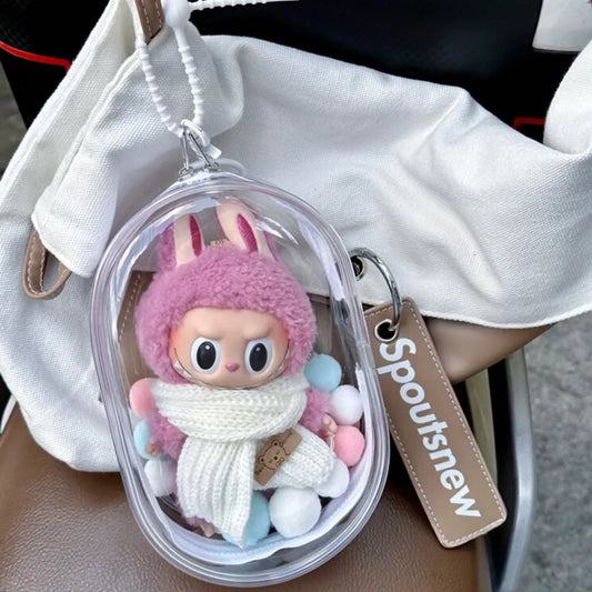 Labubu 17cm Transparent Bag