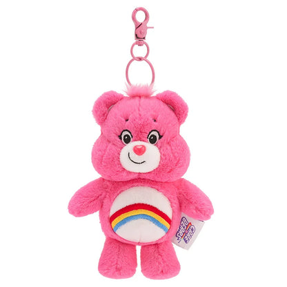 Carebears Rainbown Plush Keychain