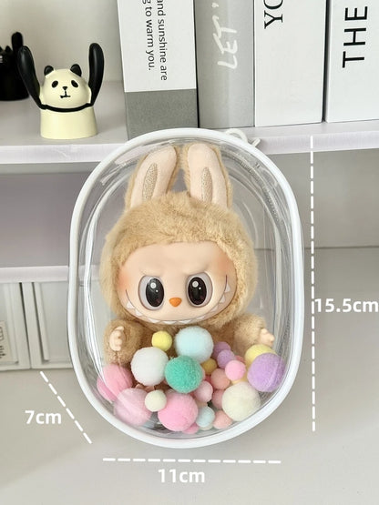 Labubu 17cm Transparent Bag