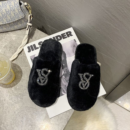 VS Faux Fur Slippers