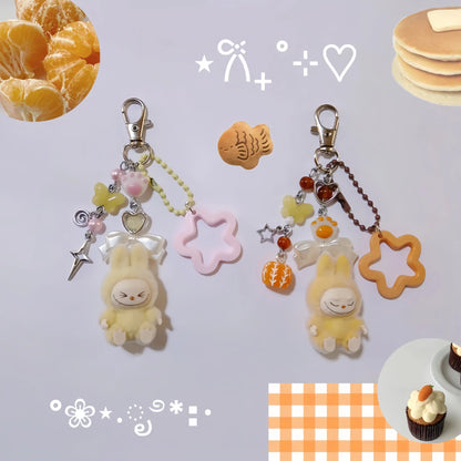 Handmade Inspired By Labubu Aesthetic Design Keyring