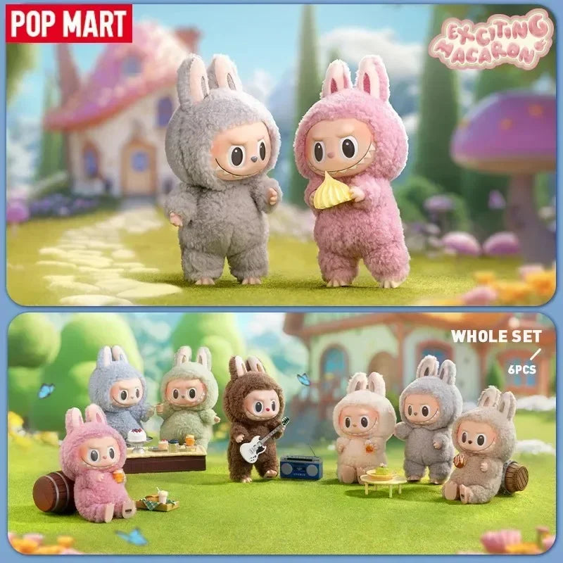 OFFICIAL POP MART LABUBU THE MONSTERS - Exciting Macaron Blind Box