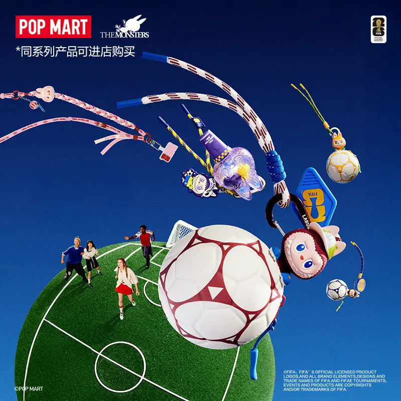 Labubu THE MONSTERS × FIFA Series Football Mini-kit Blind Box Pendant