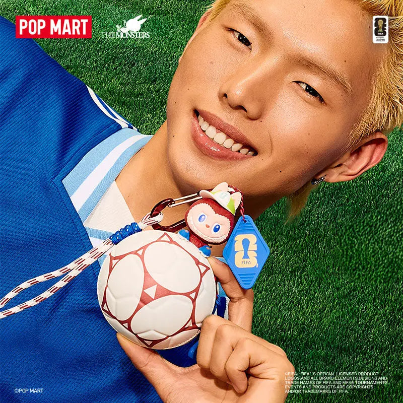 Labubu THE MONSTERS × FIFA Series Football Mini-kit Blind Box Pendant