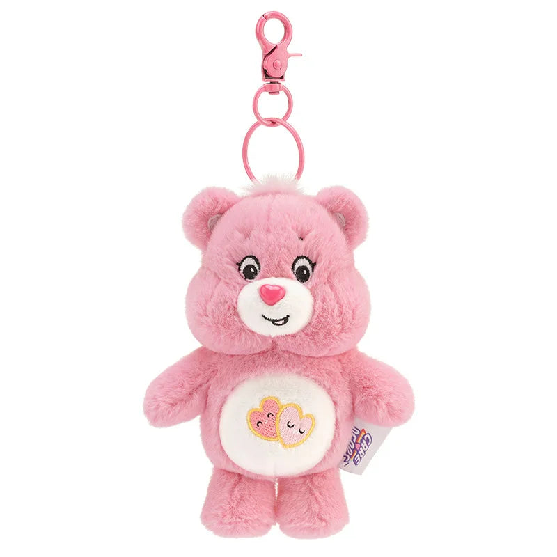 Carebears Rainbown Plush Keychain