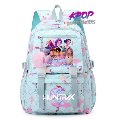 Demon Hunters Anime Backpack - Lightweight Canvas School Bag