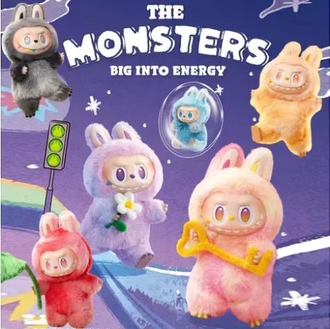 Labubu V3 Monsters “Big Into Energy” Series Figure Keychain