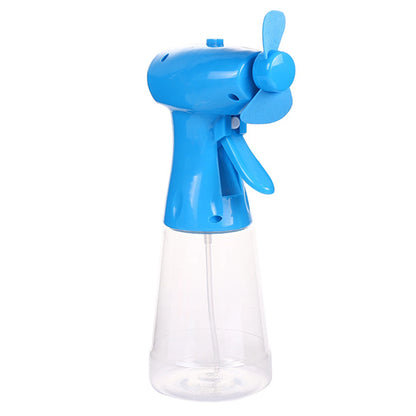2 in 1 Portable Spray Bottle Fan