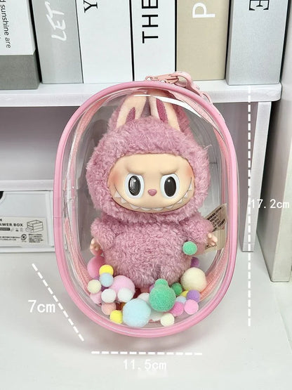 Labubu 17cm Transparent Bag