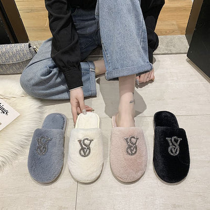 VS Faux Fur Slippers