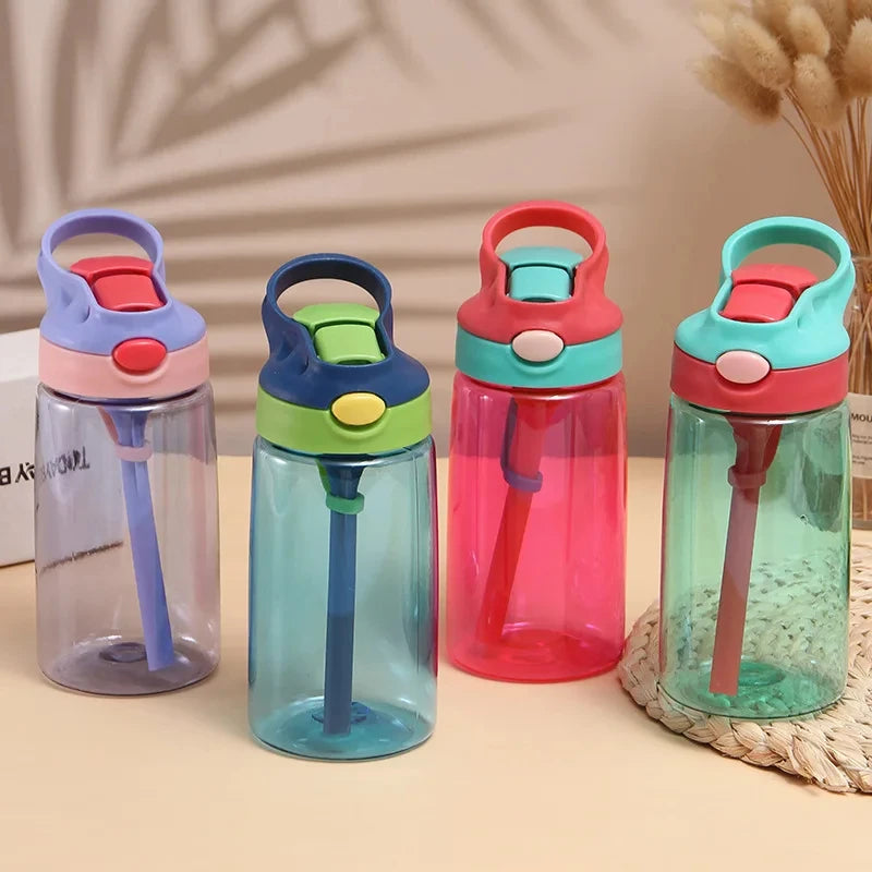 KPop Demon Hunters Kids Water Bottle with Straw