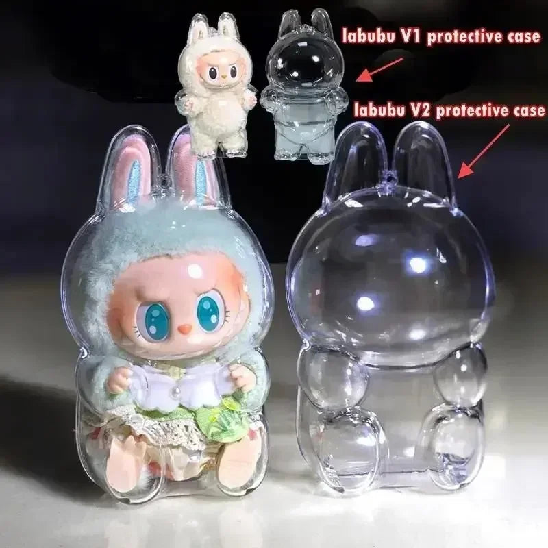 LABUBU Clear Protective Case FOr V1 and V2