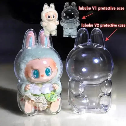 LABUBU Clear Protective Case FOr V1 and V2