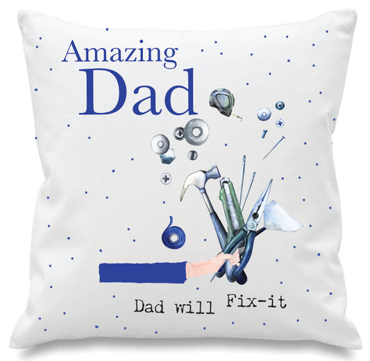 Father's Day AMAZING DAD PLUSH CUSHION