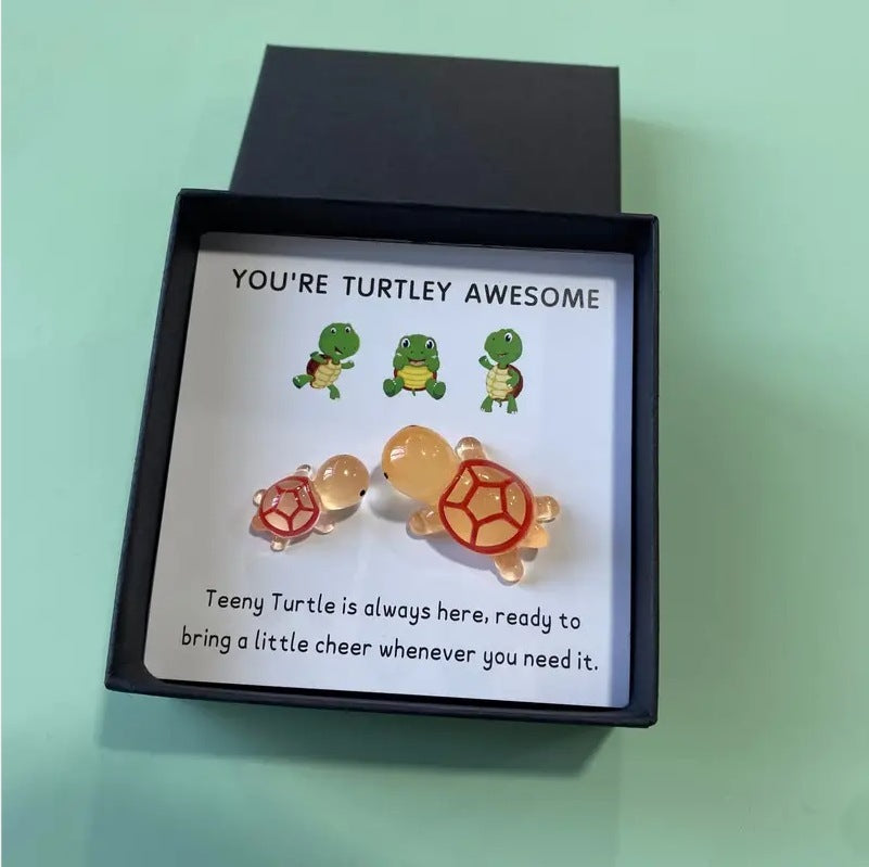 Handcrafted Paper Turtle Gift Set