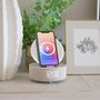 GLOW- LED Mirror, Clock, Bluetooth Speaker & Wireless Charger