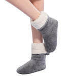 Women Fleece Winter Indoor Boots Slippers