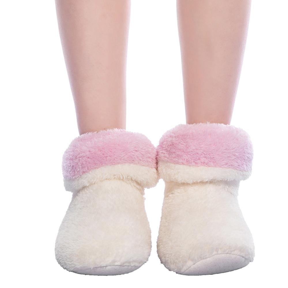 Women Fleece Winter Indoor Boots Slippers