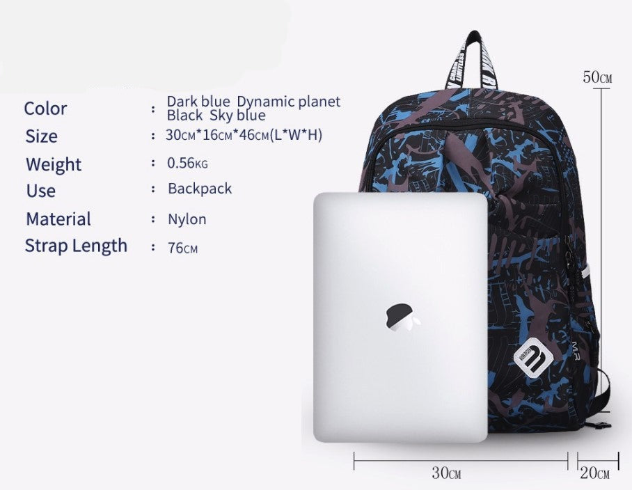 USB Charging Backpack