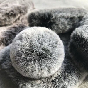 3D Plush Rabbit Ear Furry Phone Case