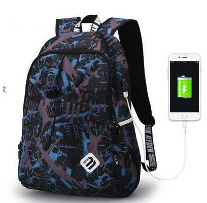 USB Charging Backpack