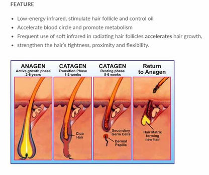 Electric Laser Hair Growth Comb