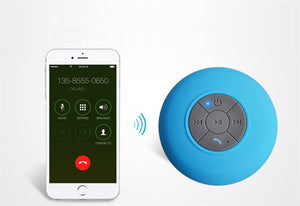 Mini Portable Wireless Waterproof Bluetooth Shower Speaker Receive Calls & Plays Music