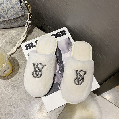 VS Faux Fur Slippers