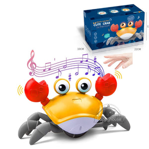 Crawling Crab Baby Toy With Music and LED Light Up