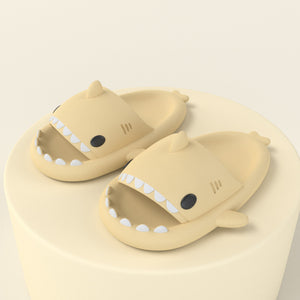 Novelty hot sale shark slippers