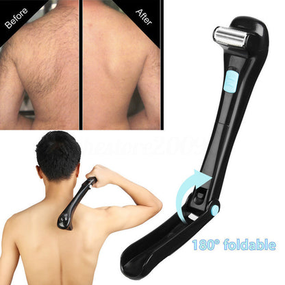 Electric Back Hair Shaver With Long Handle