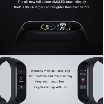 Smart Watch Mi Band 4 With Bluetooth 5.0