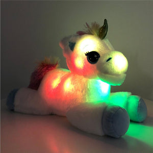 Unicorn Soft Plush LED Toy