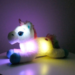 Unicorn Soft Plush LED Toy