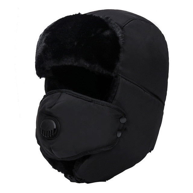 Winter Arctic 3 in 1 Unisex Hat with Breathable and Detachable Mouth Covering