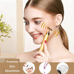 24k Gold Vibrating Facial Massage Roller